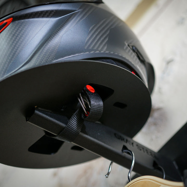 X5 wall mount Matt Black bottom chin strap 